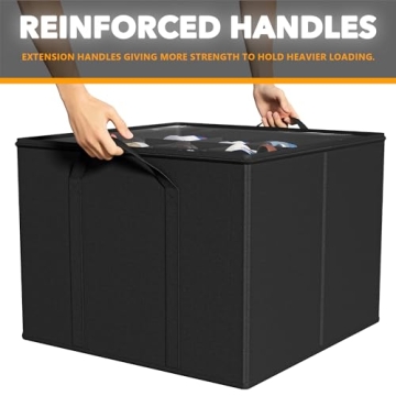 SpaceAid Shoe Organizer, 2 Pack Storage Bins for Shoes