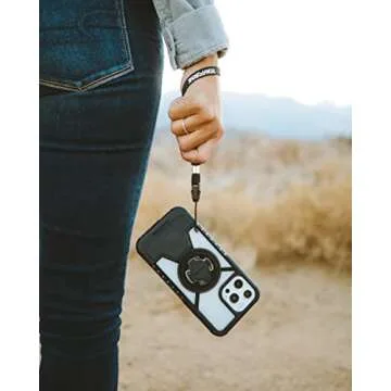 Rokform - iPhone 13 Pro Max Case, Crystal Series, Dual Magnet Plus MagSafe Compatible, Slim Magnetic Clear Apple Case, iPhone Cover with RokLock Twist Lock, Drop Tested Armor (Clear)