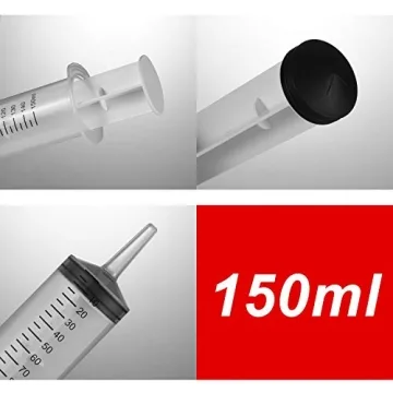 Versatile Large Syringes for Refilling and Crafting