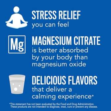 Natural Vitality Calm, Magnesium Supplement, Anti-Stress Drink Mix Powder, Gluten Free, Vegan, & Non-GMO, Cherry, 8 oz