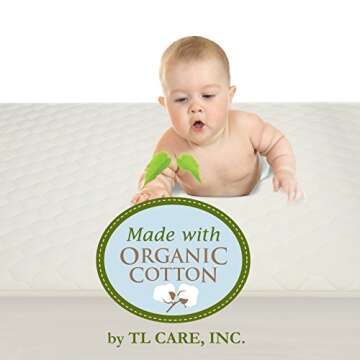 TL Care Organic Cotton Nursing Pads: 100% Natural & Absorbent