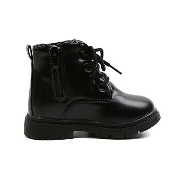 Stylish Komfyea Toddler Kids Combat Boots - Easy Wear