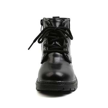 Stylish Komfyea Toddler Kids Combat Boots - Easy Wear