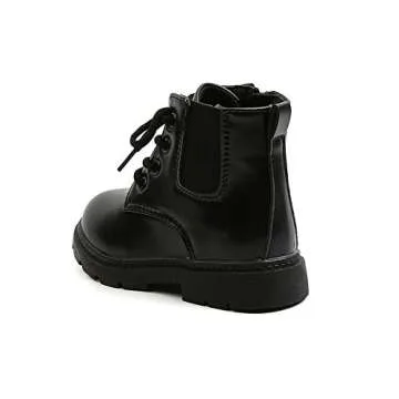 Stylish Komfyea Toddler Kids Combat Boots - Easy Wear