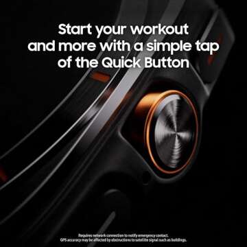 Samsung Galaxy Watch Ultra Bespoke Edition 47mm LTE AI Smartwatch Energy Score, Wellness Tips, Heart Rate, Sleep Monitor, Fitness Tracker, 2024, Titanium Silver (Renewed)