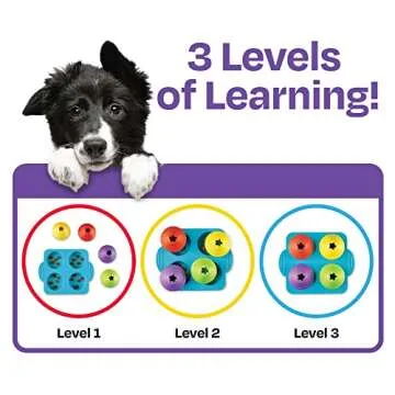 Brightkins Cupcake Party Treat Puzzle for Dogs - Fun and Interactive Dog Toys, Dog Birthday Toy for All Breeds Small