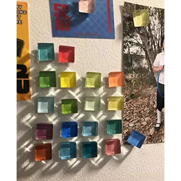 Vibrant Mymazn Glass Magnets for Creative Spaces