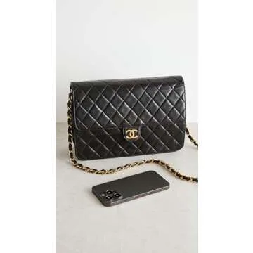 Chanel Black Lambskin Shoulder Bag - Timeless Luxury