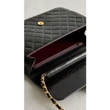 Chanel Black Lambskin Shoulder Bag - Timeless Luxury