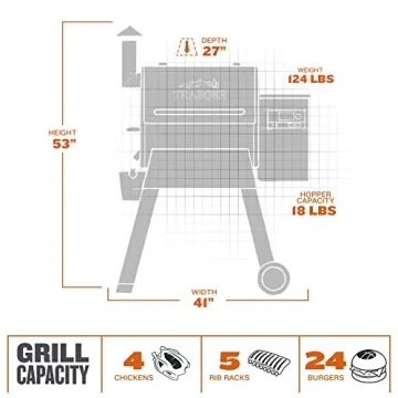 Traeger Pro 575 Grill with WiFi - Smoker & BBQ