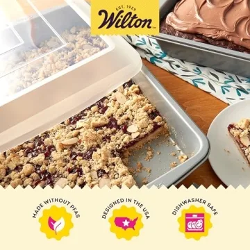 Wilton Non-Stick Baking Pan with Lid 9x13 Inch Steel