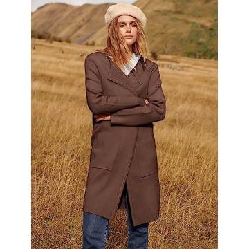 ANRABESS Women’s Open Front Cardigan – Stylish & Cozy for Fall Outerwear