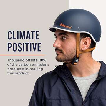 Thousand Adult Bike Helmet - Stylish Safety for Skate & Cycle