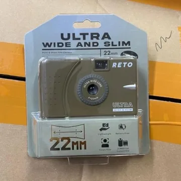 RETO Ultra Wide and Slim 35mm Film Camera - Fun & Easy