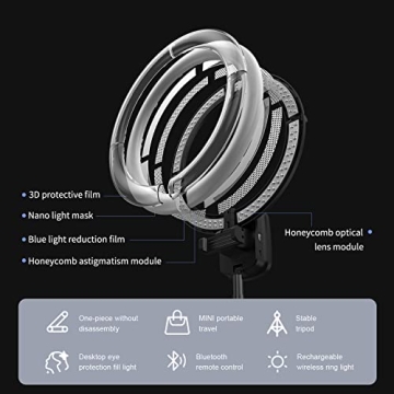 yAyusi Portable Ring Light - Perfect for Creators, 79" Tripod