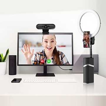 yAyusi Portable Ring Light - Perfect for Creators, 79" Tripod