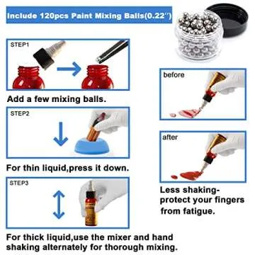 ONiLAB Mini Vortex Mixer with Touch Function for Efficient Mixing in Labs and Salons