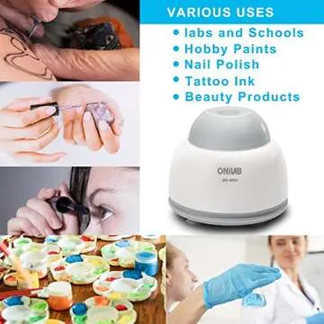 ONiLAB Mini Vortex Mixer for Easy Lab and Beauty Mixing