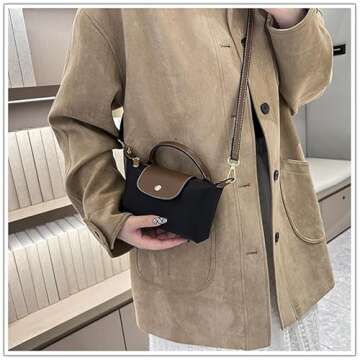 Stylish Colorblock Mini Crossbody Bag for Women
