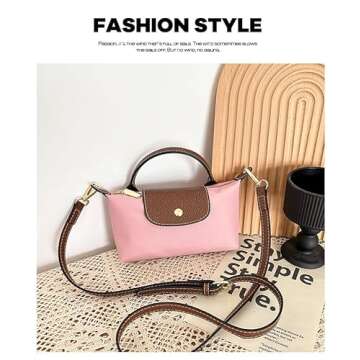 Stylish Colorblock Mini Crossbody Bag for Women