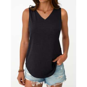 AUTOMET Womens Tank Tops Sleeveless 2025 Summer Clothes for Stylish Comfort