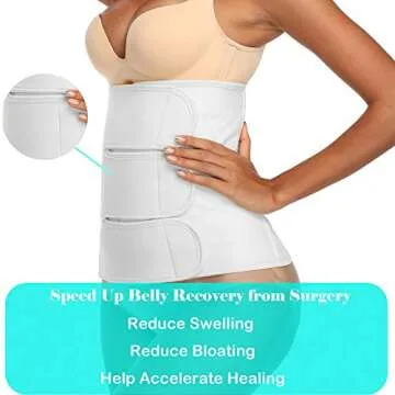 PAZ WEAN Abdominal Binder for Post Surgery Recovery