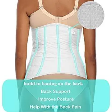 PAZ WEAN Abdominal Binder for Post Surgery Recovery