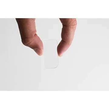 RADHESIVE 2 Packs X-Ray Marker (4) Adhesive Strips, Extra Strong & Sticky, Heavy Duty, Washable & Reusable Medical Adhesive by World of Xray, Use for X-Ray Markers & Holders (2 Packs, Clear)