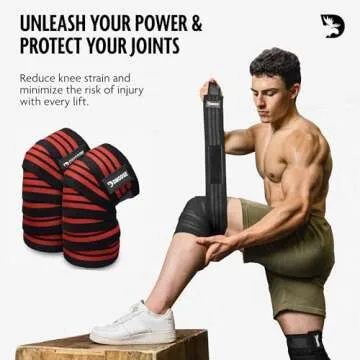 DMoose Compression Knee Sleeves for Ultimate Workout Support