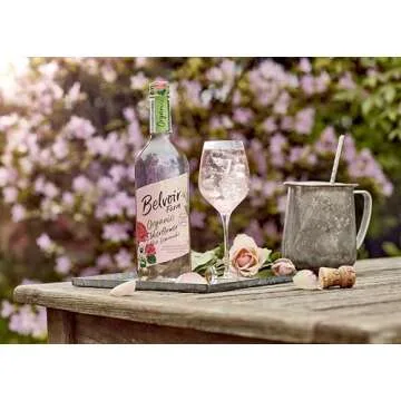 Belvoir Fruit Farms Elderflower and Rose Lemonade 750ml | Elegant Floral Lemonade | Natural Rose and Elderflower Extracts | Refreshing and Delicate | Perfect for Any Occasion