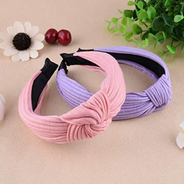 Colorful SIQUK 12 Piece Knot Headband Set