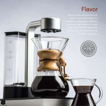 Chemex Ottomatic Coffeemaker Set for Effortless Brewing