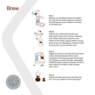 Chemex Ottomatic Coffeemaker Set for Effortless Brewing