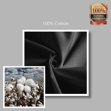 TOPDesign Stylish Canvas Tote Bag with Zipper Closure