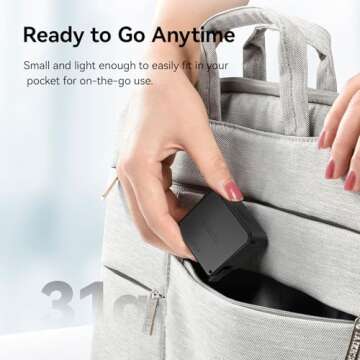 ULANZI LM18 Mini LED Action Camera Vlogging Light Video Light Waterproof Photography Magnetic Fill Lighting for DJI Osmo Action 3/4/5 Camera Cage Accessories and Osmo Pocket 3/4Accessories