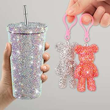 3000Pcs AB Round Flatback Jelly Rhinestones for Crafts