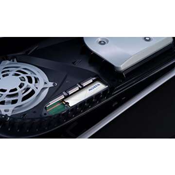 ADATA 2TB Premium SSD for PS5 PCIe Gen4 M.2 2280 Internal Gaming SSD Up to 7400 MB/s (APSFG-2T-CSUS)
