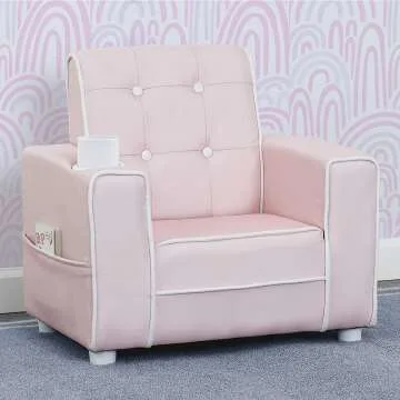 Delta Children Chelsea Kids Chair with Cup Holder