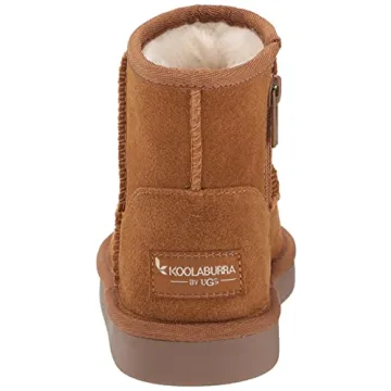 Shop Koolaburra by UGG Kids Boots in Chestnut Size 11