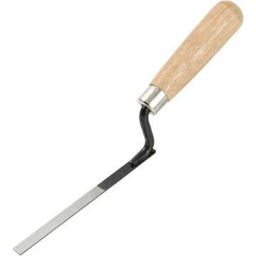 5-Piece Mason Set with Wooden Handles and Steel Blades