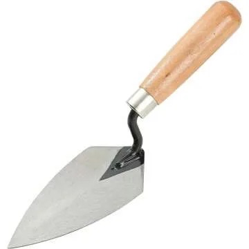 5-Piece Mason Set with Wooden Handles and Steel Blades