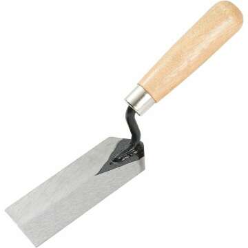 5-Piece Mason Set with Wooden Handles and Steel Blades