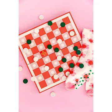 ban.do Pink Floral Fuzzy Non Slip Socks for Women