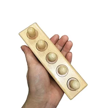 Thoth Montessori Knobbed Cylinder Blocks | Educational Wooden Toy