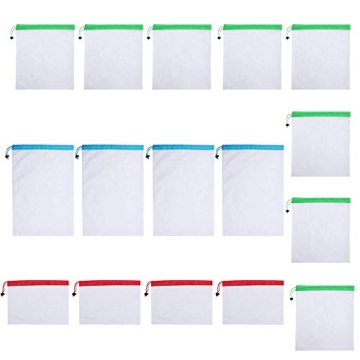 Cinhent 16PCS Eco-Friendly Reusable Shopping Bags