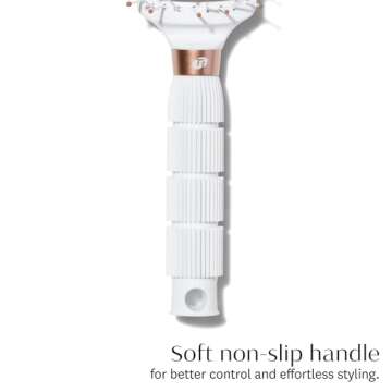 T3 Dry Vent Hair Brush | Vented Detangling Brush for Fast Blow Drying | Heat Resistant Bristles