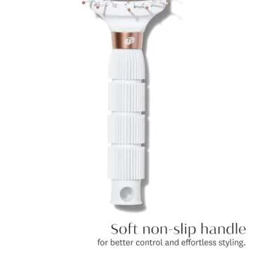 T3 Dry Vent Hair Brush | Vented Detangling Brush for Fast Blow Drying | Heat Resistant Bristles