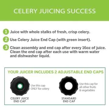 Omega Masticating Juicer Cold Press For Celery