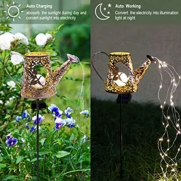 Solar Watering Can Lights for Any Occasion - Magical Garden Decor