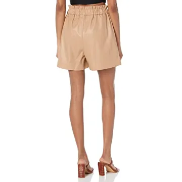The Drop Women's Rose Loose Fit Shorts Camel XL